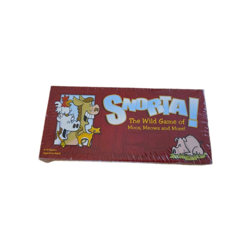 SNORTA! The Wild Game of Moos, Meows & More! (2004) NEW SEALED
